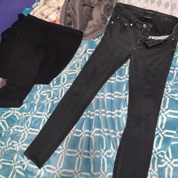 Skinny Black Pacsun Pants - Picture 1 of 6